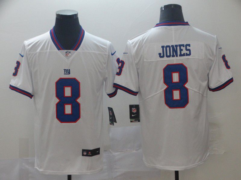 Men New York Giants #8 Jones White Nike Vapor Untouchable Limited Player NFL Jerseys->chicago bears->NFL Jersey